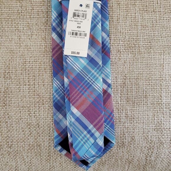 Club Room Classic Garcia Plaid Tie - Picture 7 of 8